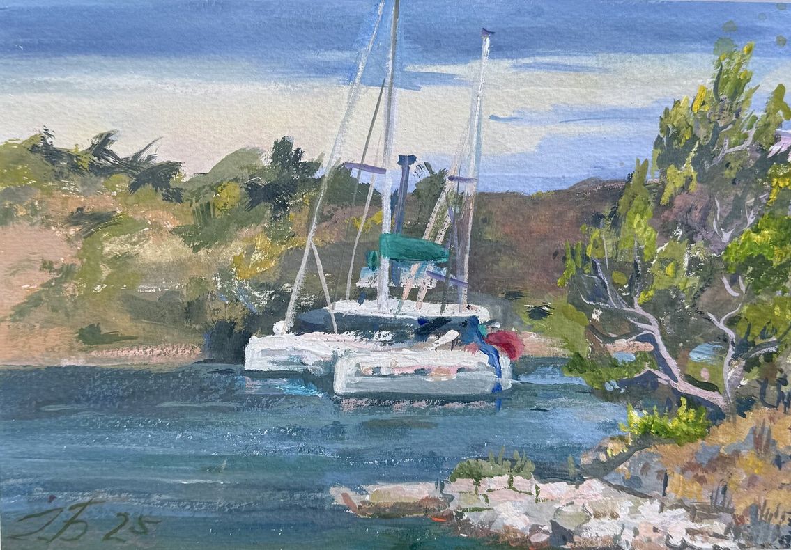 Bay Sketch before the Storm