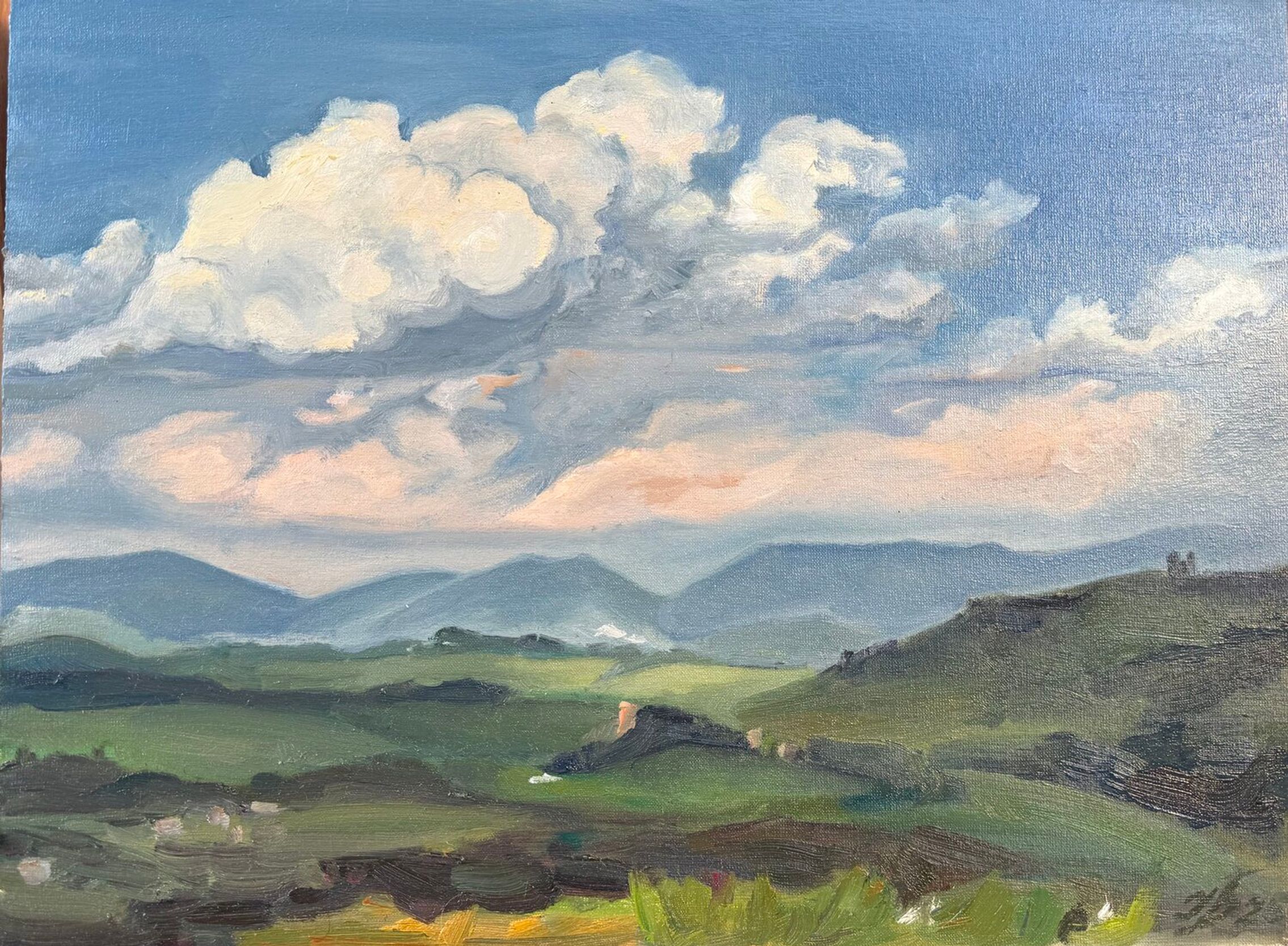 Clouds Over the Hills