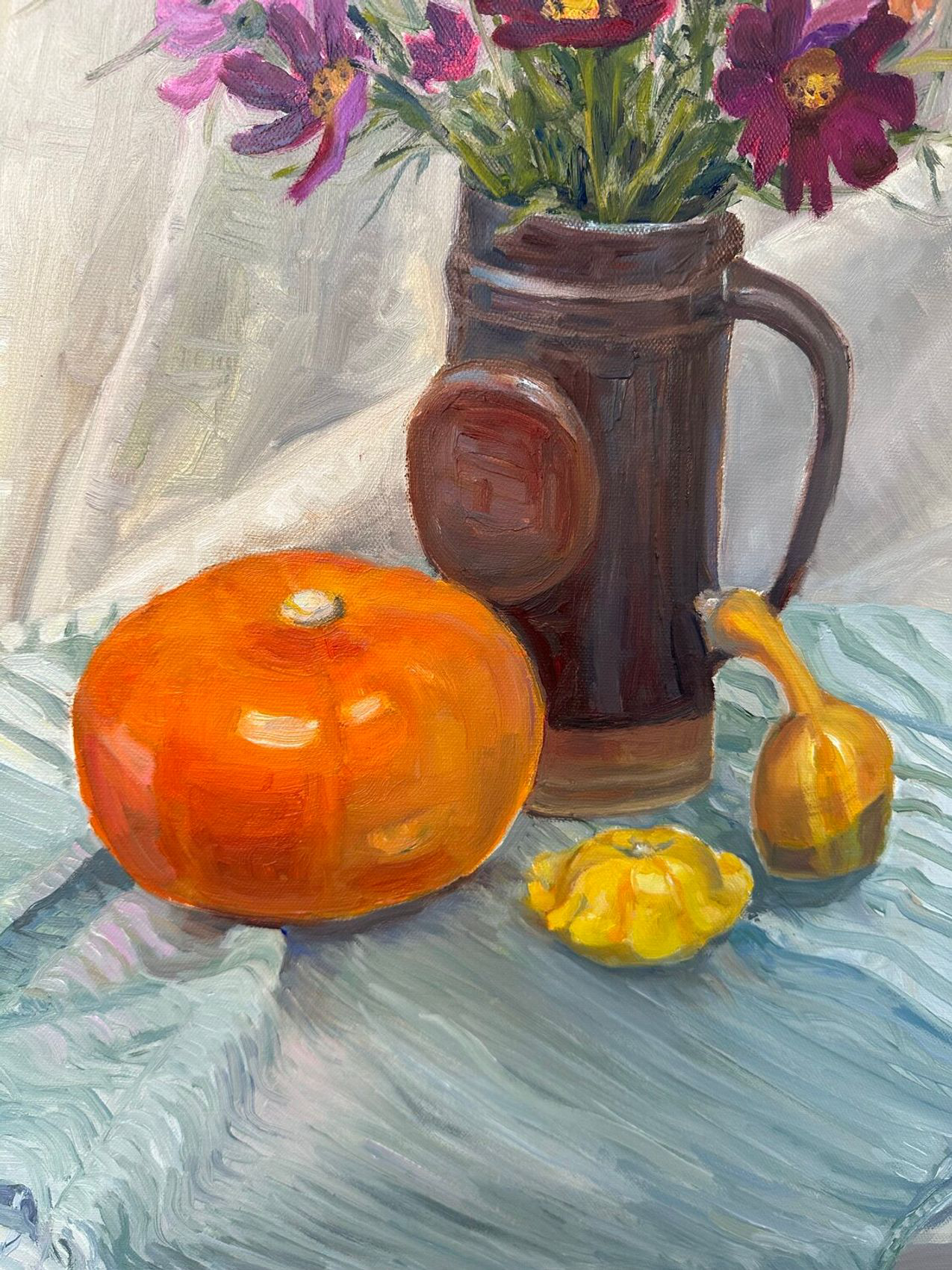 Cosmos Flowers and Humor - view 3