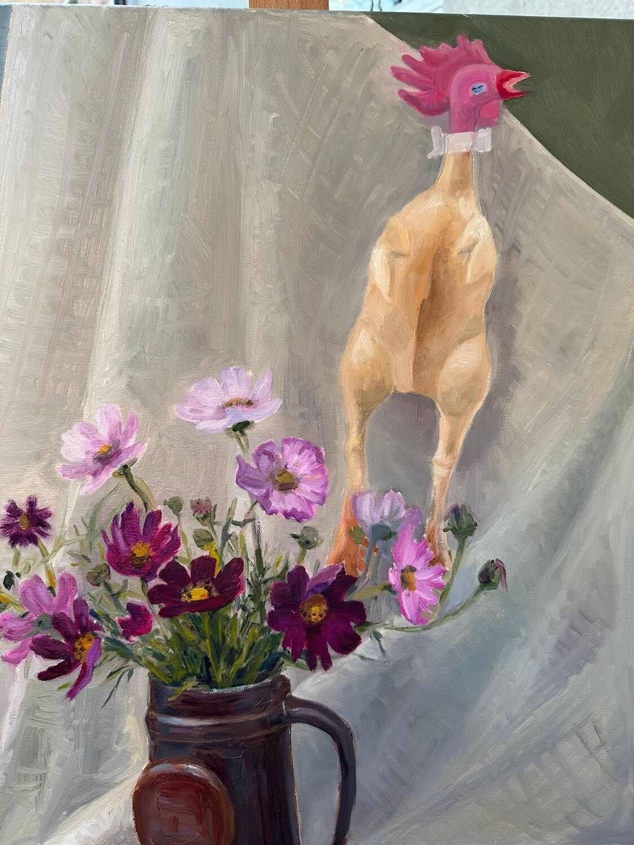 Cosmos Flowers and Humor - view 6