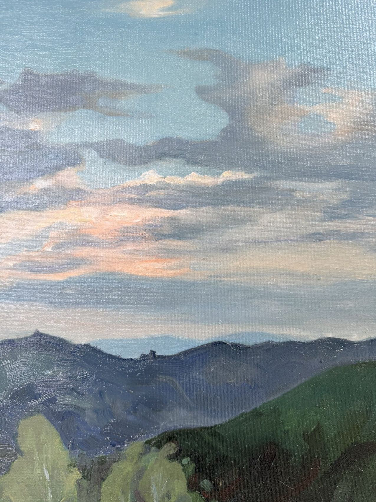 Evening over Gaal - view 4