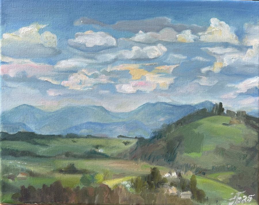 Sky Above the Quiet Land - view 2