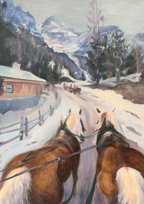 Toward the Mountains