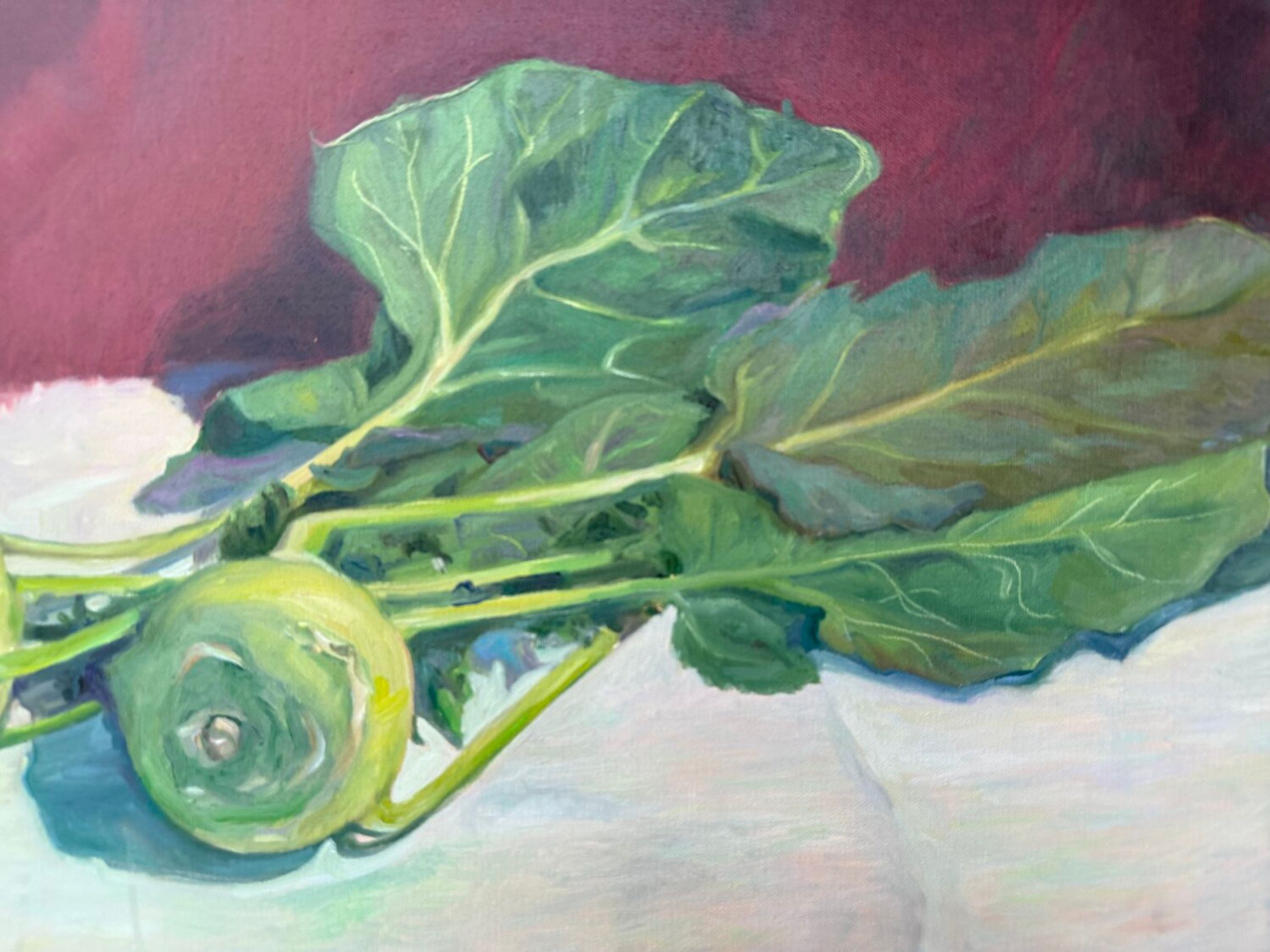 Two Kohlrabi - view 2