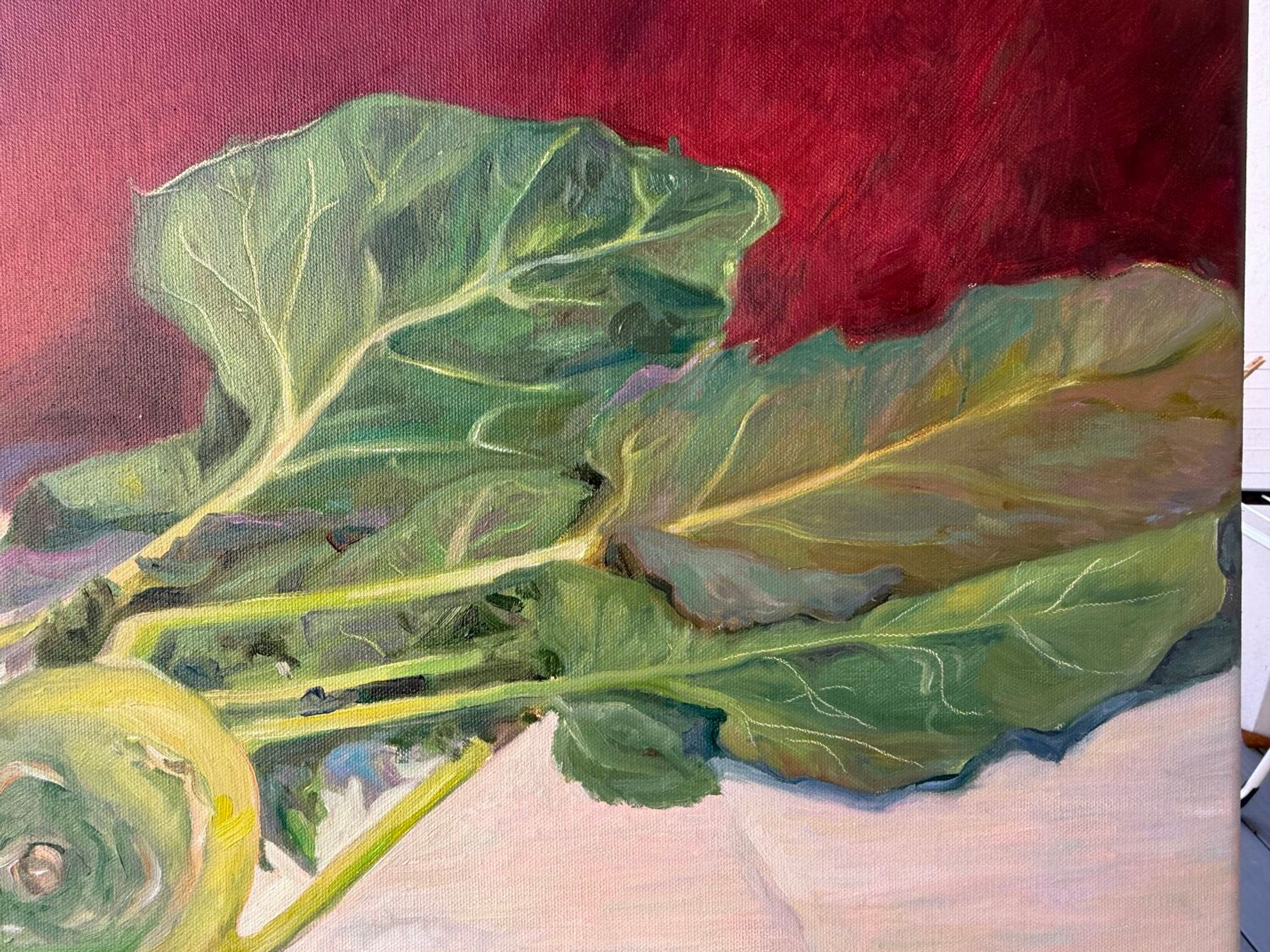 Two Kohlrabi - view 3