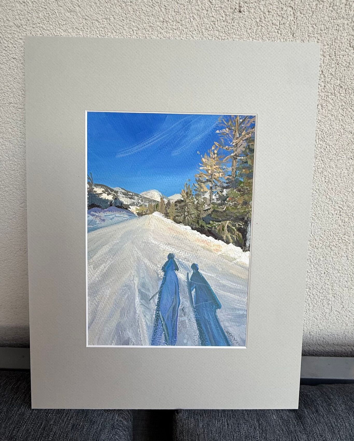 Two Shadows on the Snow - view 2