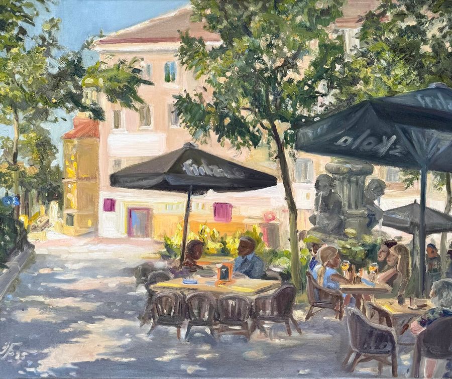 Viennese Cafe Afternoon - view 2