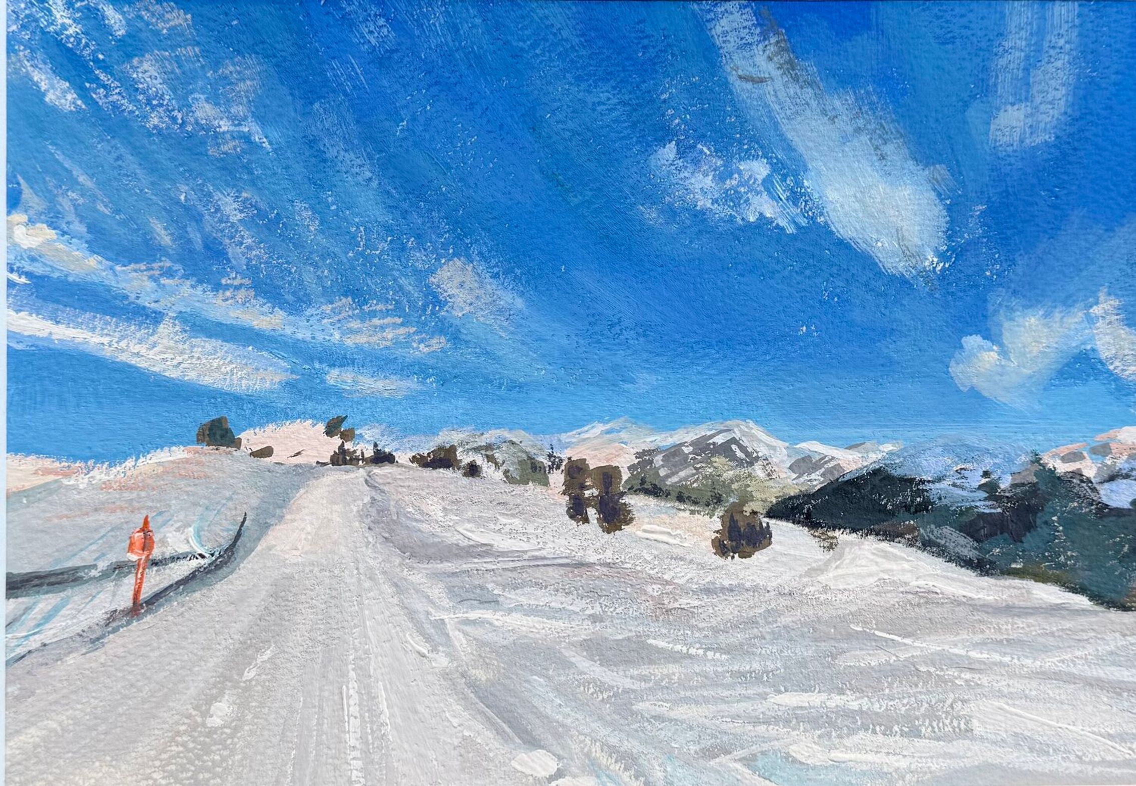 Winter in the Austrian Alps